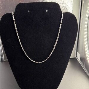Classic Silver Beaded Chain Necklace - Women Jewelry